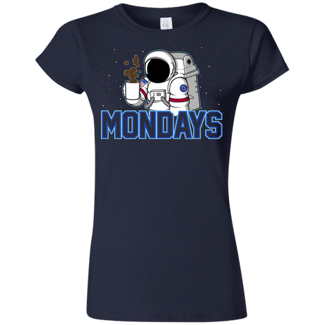 T-Shirts Navy / S Space Mondays Junior Slimmer-Fit T-Shirt