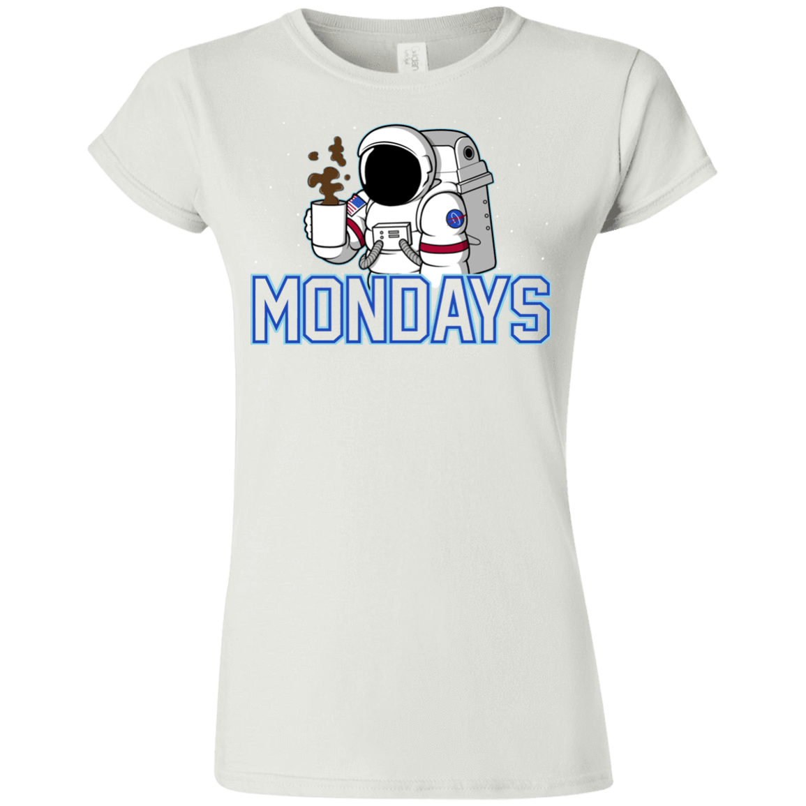 T-Shirts White / S Space Mondays Junior Slimmer-Fit T-Shirt