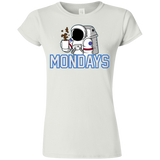 T-Shirts White / S Space Mondays Junior Slimmer-Fit T-Shirt