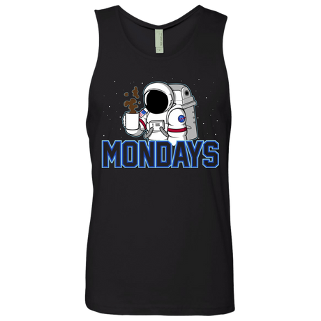 T-Shirts Black / S Space Mondays Men's Premium Tank Top