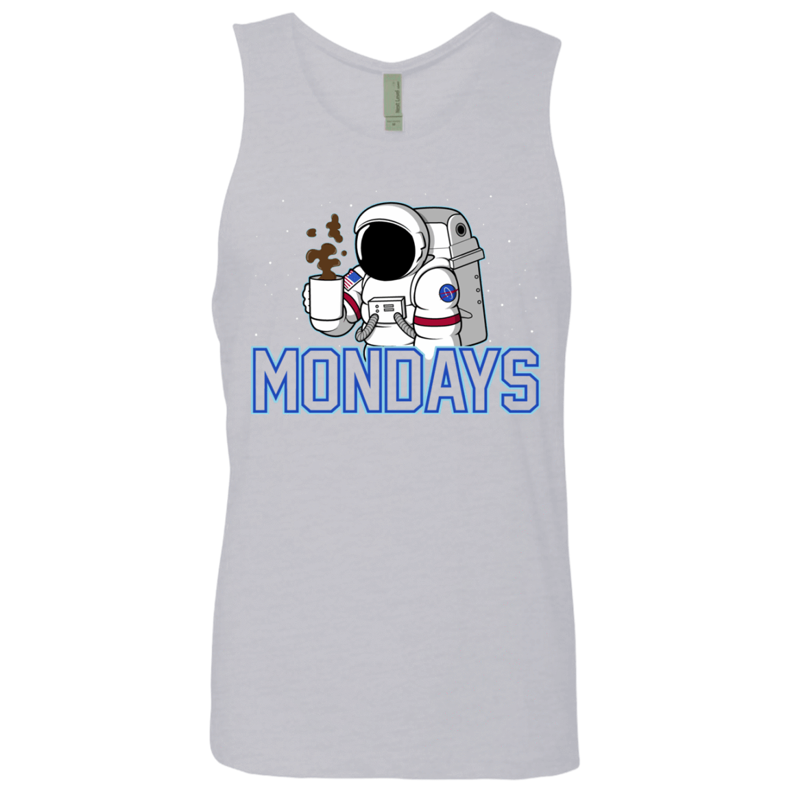 T-Shirts Heather Grey / S Space Mondays Men's Premium Tank Top