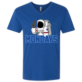 T-Shirts Royal / X-Small Space Mondays Men's Premium V-Neck