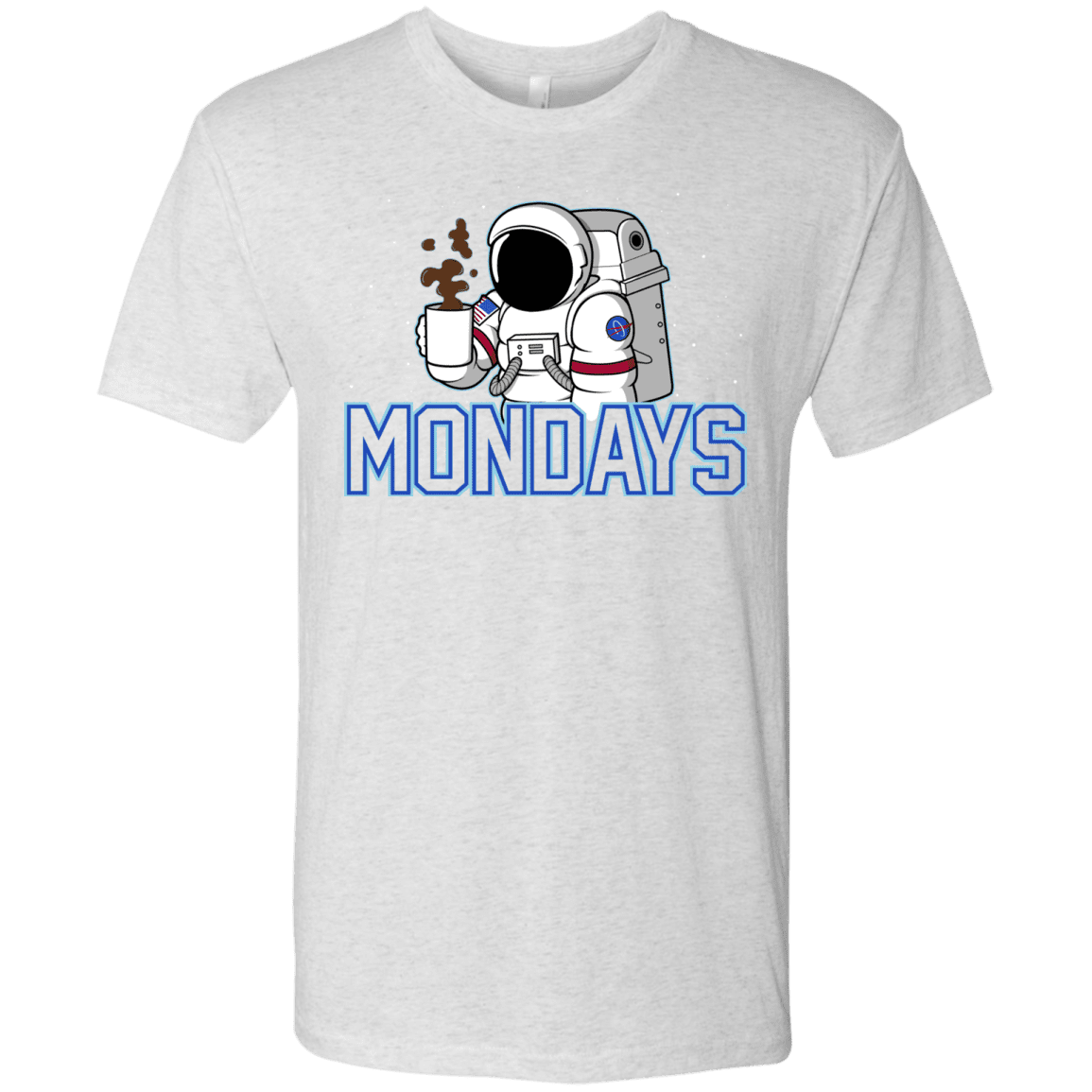 T-Shirts Heather White / S Space Mondays Men's Triblend T-Shirt