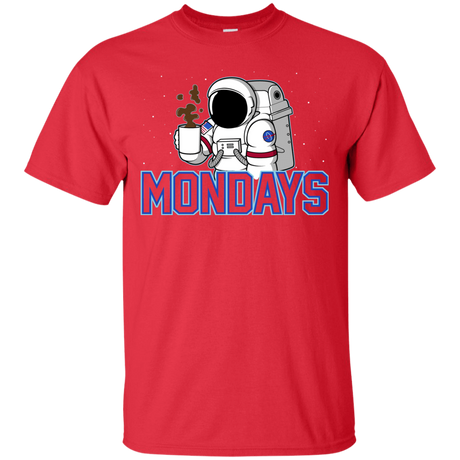 T-Shirts Red / S Space Mondays T-Shirt