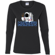 T-Shirts Black / S Space Mondays Women's Long Sleeve T-Shirt