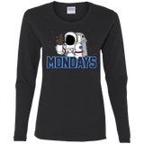 T-Shirts Black / S Space Mondays Women's Long Sleeve T-Shirt