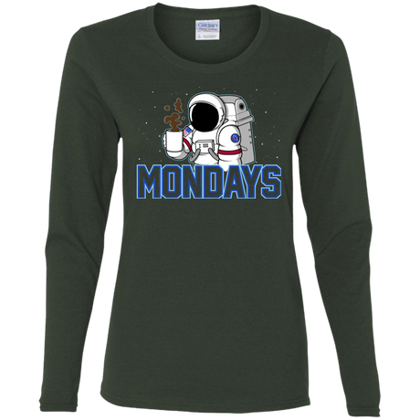 T-Shirts Forest / S Space Mondays Women's Long Sleeve T-Shirt
