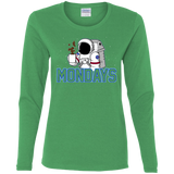 T-Shirts Irish Green / S Space Mondays Women's Long Sleeve T-Shirt