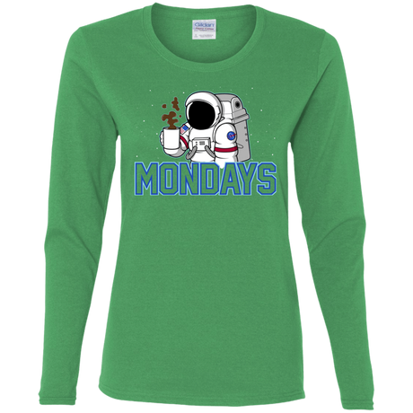 T-Shirts Irish Green / S Space Mondays Women's Long Sleeve T-Shirt