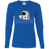 T-Shirts Royal / S Space Mondays Women's Long Sleeve T-Shirt