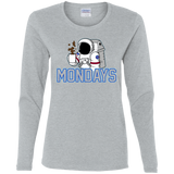T-Shirts Sport Grey / S Space Mondays Women's Long Sleeve T-Shirt