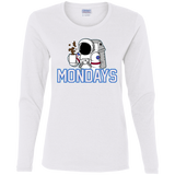 T-Shirts White / S Space Mondays Women's Long Sleeve T-Shirt