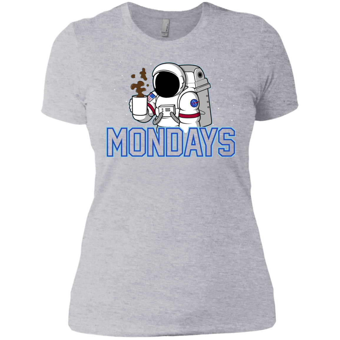 T-Shirts Heather Grey / X-Small Space Mondays Women's Premium T-Shirt