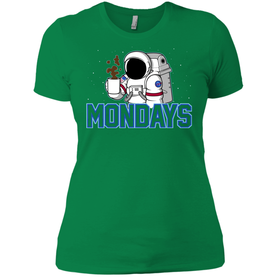 T-Shirts Kelly Green / X-Small Space Mondays Women's Premium T-Shirt