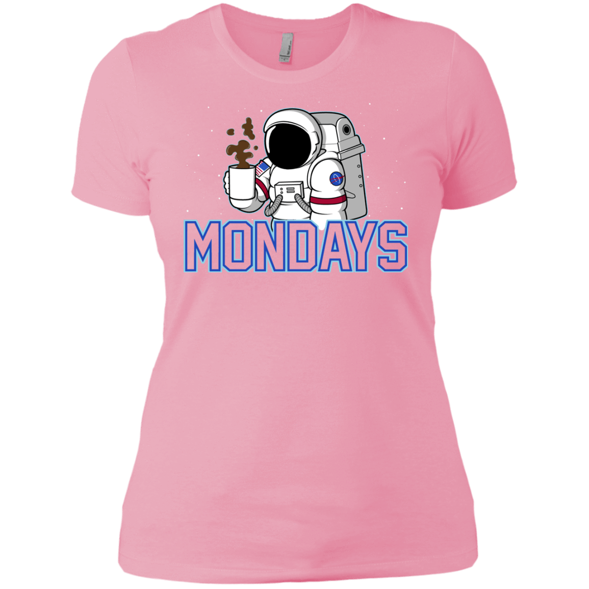 T-Shirts Light Pink / X-Small Space Mondays Women's Premium T-Shirt