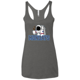 Space Mondays Women's Triblend Racerback Tank