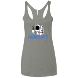 Space Mondays Women's Triblend Racerback Tank