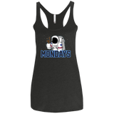 Space Mondays Women's Triblend Racerback Tank