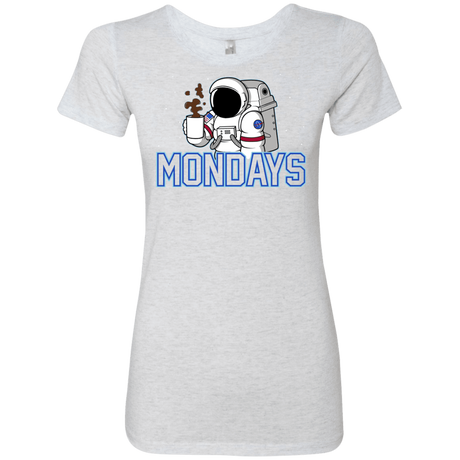 T-Shirts Heather White / S Space Mondays Women's Triblend T-Shirt