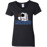 T-Shirts Black / S Space Mondays Women's V-Neck T-Shirt