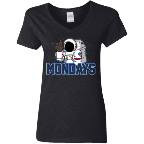 T-Shirts Black / S Space Mondays Women's V-Neck T-Shirt