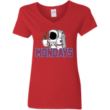 T-Shirts Red / S Space Mondays Women's V-Neck T-Shirt