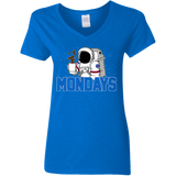 T-Shirts Royal / S Space Mondays Women's V-Neck T-Shirt