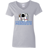 T-Shirts Sport Grey / S Space Mondays Women's V-Neck T-Shirt