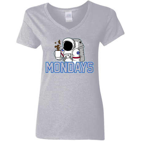 T-Shirts Sport Grey / S Space Mondays Women's V-Neck T-Shirt