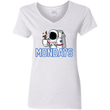 T-Shirts White / S Space Mondays Women's V-Neck T-Shirt