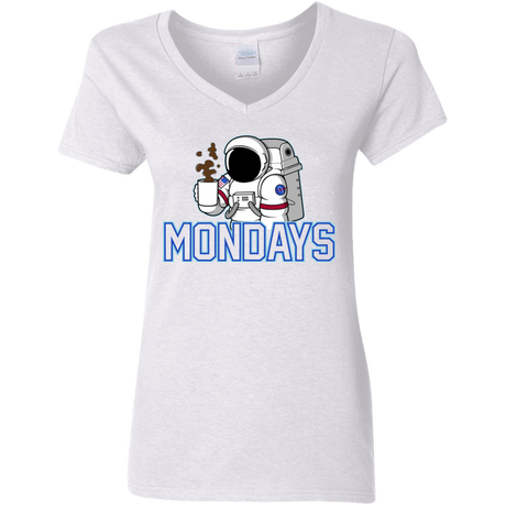 T-Shirts White / S Space Mondays Women's V-Neck T-Shirt