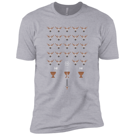 T-Shirts Heather Grey / YXS Space NI Invaders Boys Premium T-Shirt