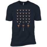 T-Shirts Midnight Navy / YXS Space NI Invaders Boys Premium T-Shirt