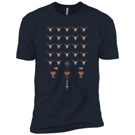 T-Shirts Midnight Navy / YXS Space NI Invaders Boys Premium T-Shirt