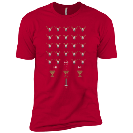 T-Shirts Red / YXS Space NI Invaders Boys Premium T-Shirt