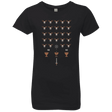 T-Shirts Black / YXS Space NI Invaders Girls Premium T-Shirt