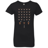 T-Shirts Black / YXS Space NI Invaders Girls Premium T-Shirt