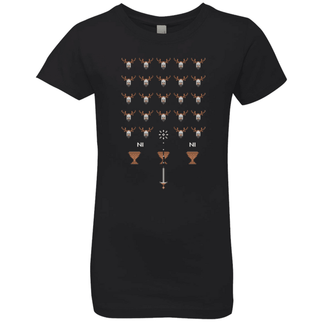 T-Shirts Black / YXS Space NI Invaders Girls Premium T-Shirt