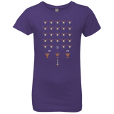 T-Shirts Purple Rush / YXS Space NI Invaders Girls Premium T-Shirt