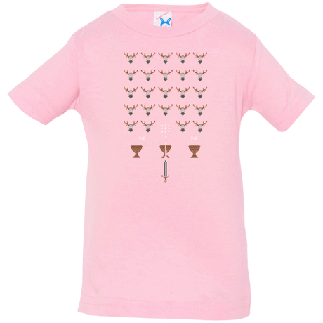T-Shirts Pink / 6 Months Space NI Invaders Infant Premium T-Shirt