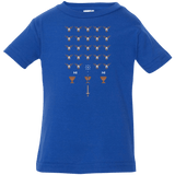 T-Shirts Royal / 6 Months Space NI Invaders Infant Premium T-Shirt
