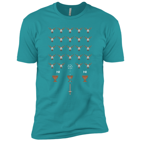 T-Shirts Tahiti Blue / X-Small Space NI Invaders Men's Premium T-Shirt