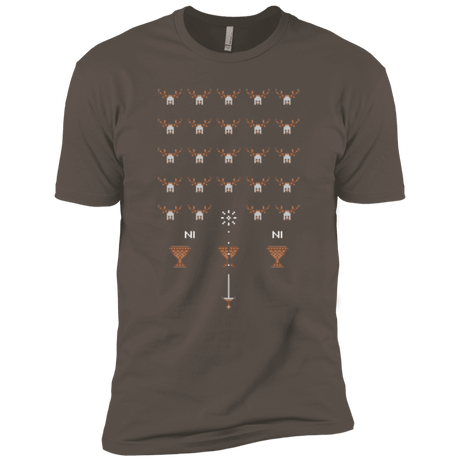 T-Shirts Warm Grey / X-Small Space NI Invaders Men's Premium T-Shirt
