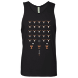 T-Shirts Black / Small Space NI Invaders Men's Premium Tank Top