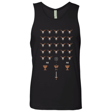 T-Shirts Black / Small Space NI Invaders Men's Premium Tank Top