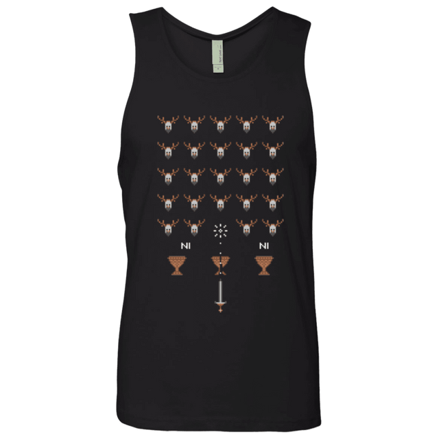 T-Shirts Black / Small Space NI Invaders Men's Premium Tank Top