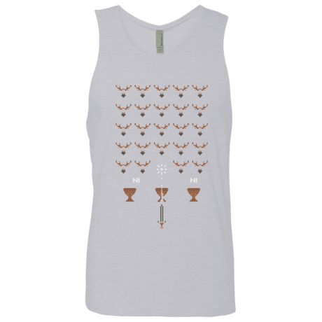 T-Shirts Heather Grey / Small Space NI Invaders Men's Premium Tank Top