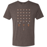 T-Shirts Macchiato / Small Space NI Invaders Men's Triblend T-Shirt