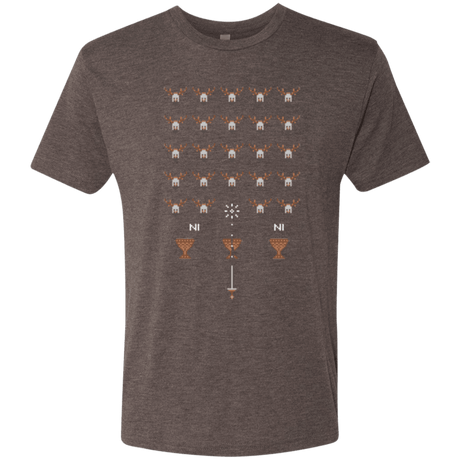 T-Shirts Macchiato / Small Space NI Invaders Men's Triblend T-Shirt