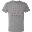 T-Shirts Premium Heather / Small Space NI Invaders Men's Triblend T-Shirt